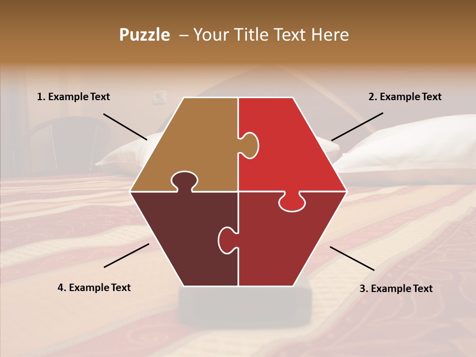 Bright Bedding Cozy PowerPoint Template