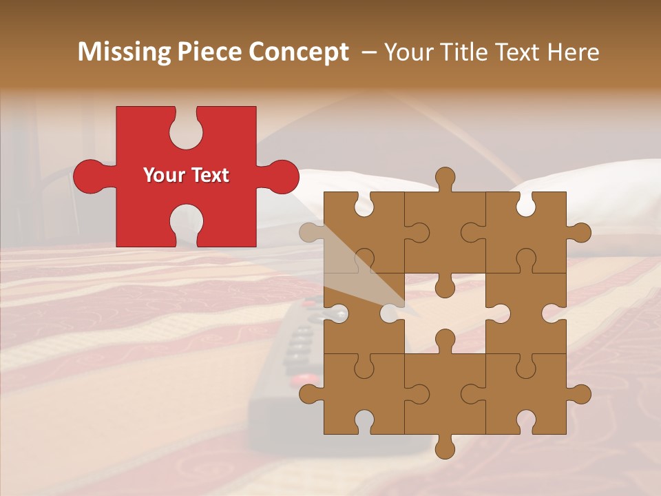 Bright Bedding Cozy PowerPoint Template