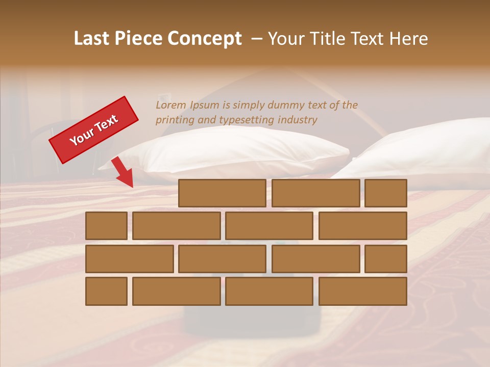 Bright Bedding Cozy PowerPoint Template