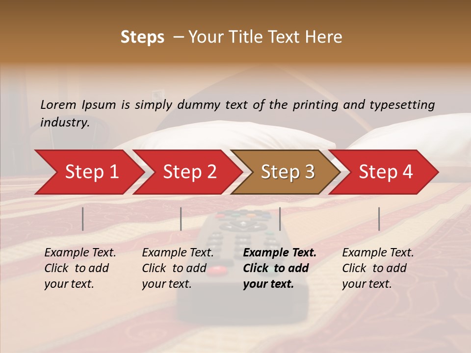 Bright Bedding Cozy PowerPoint Template