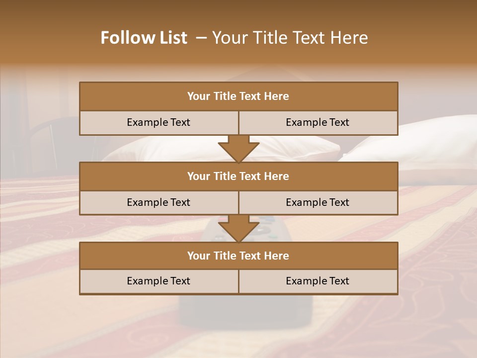 Bright Bedding Cozy PowerPoint Template