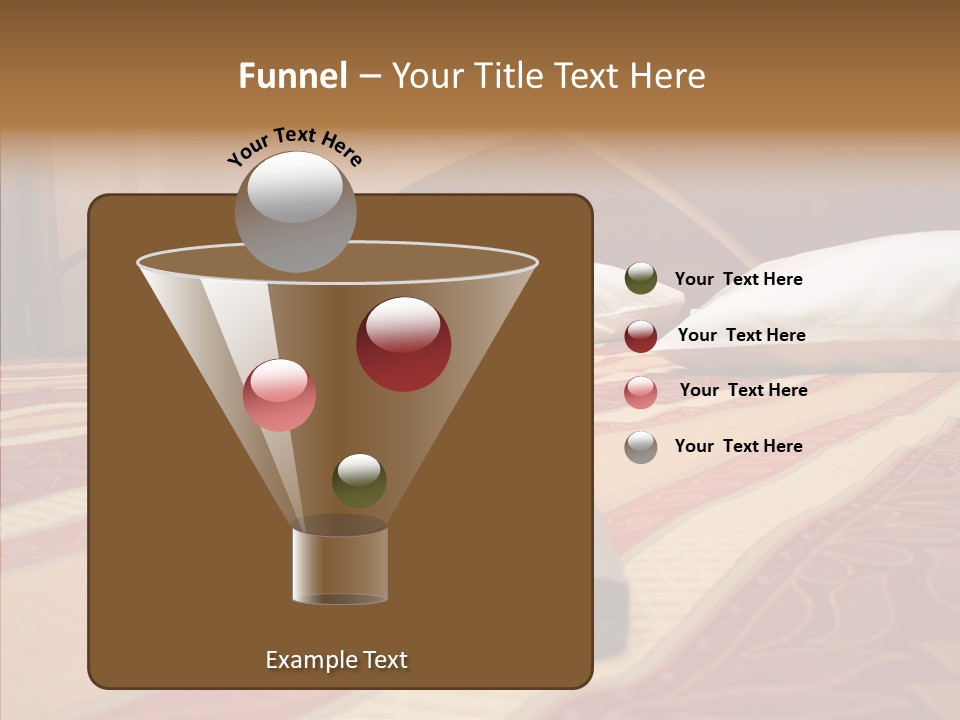 Bright Bedding Cozy PowerPoint Template