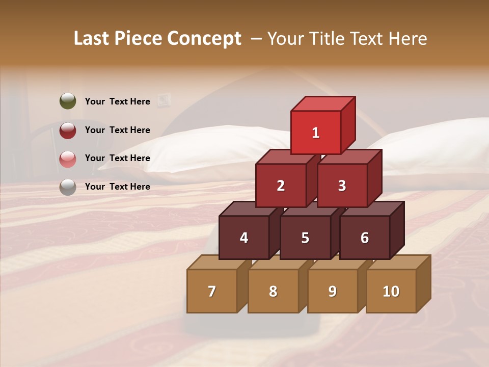 Bright Bedding Cozy PowerPoint Template