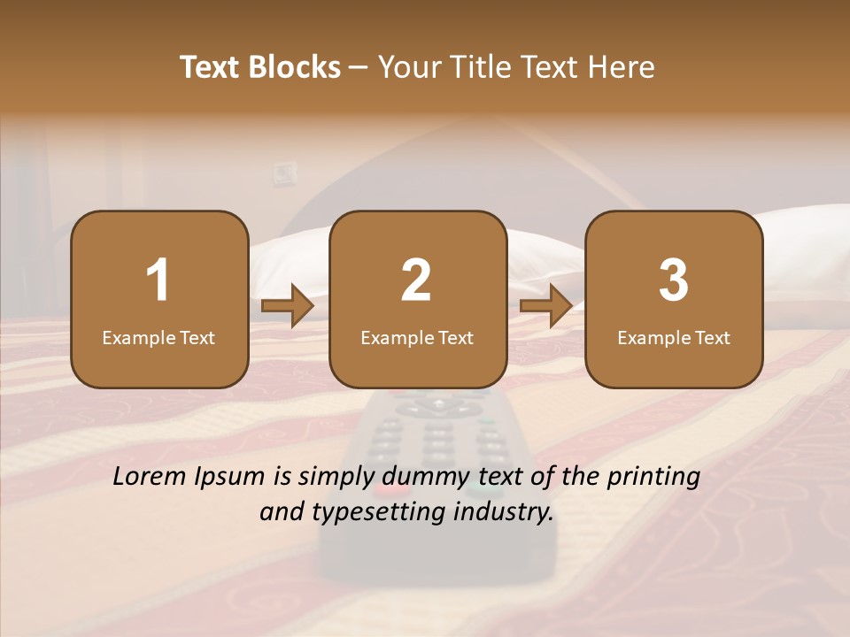 Bright Bedding Cozy PowerPoint Template