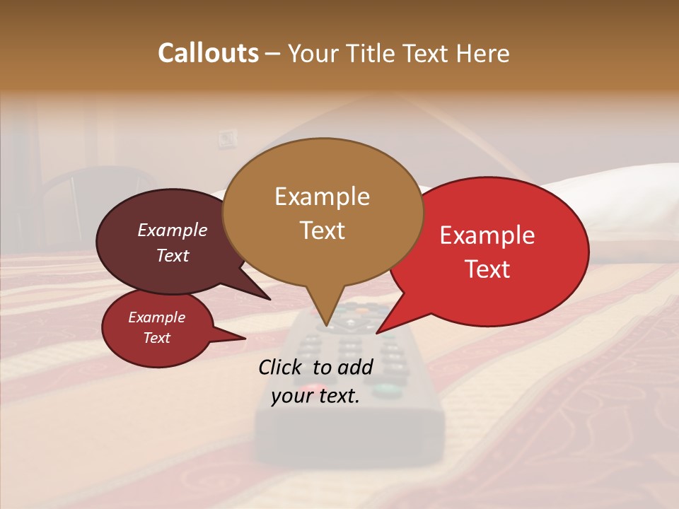 Bright Bedding Cozy PowerPoint Template