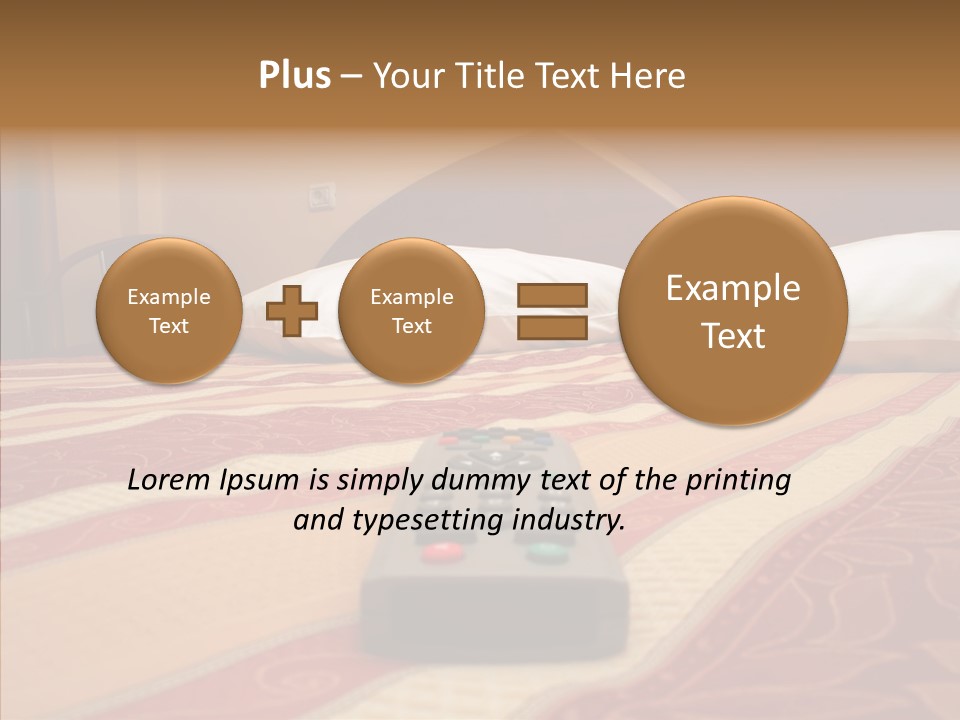 Bright Bedding Cozy PowerPoint Template