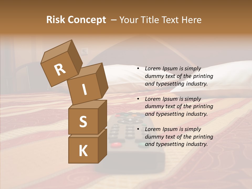 Bright Bedding Cozy PowerPoint Template