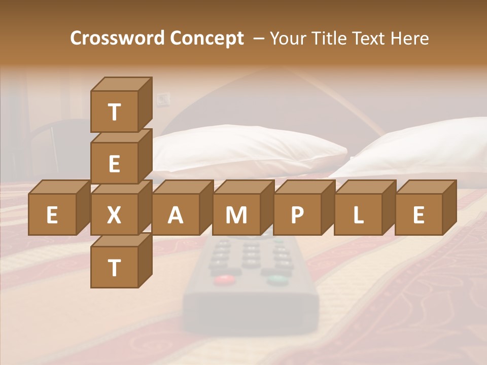 Bright Bedding Cozy PowerPoint Template