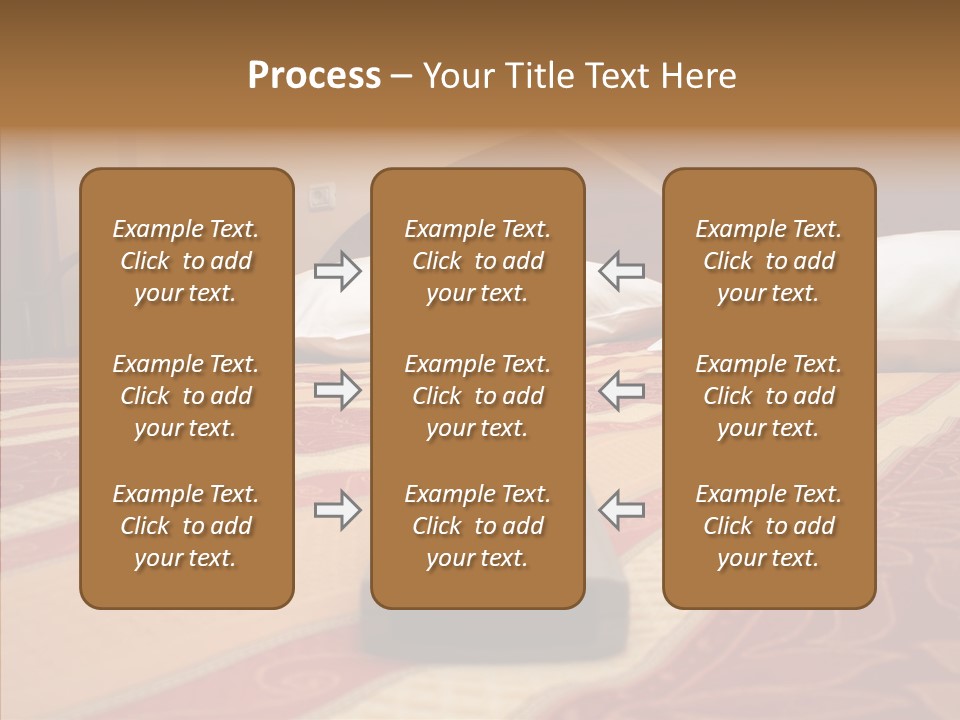 Bright Bedding Cozy PowerPoint Template