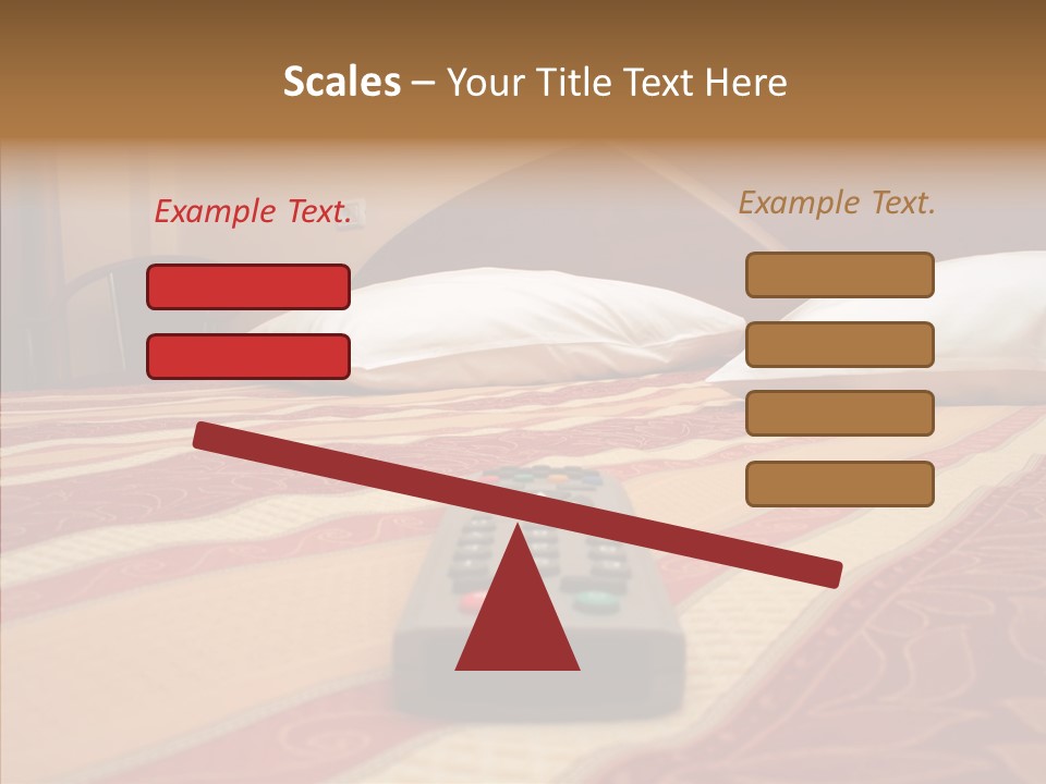 Bright Bedding Cozy PowerPoint Template