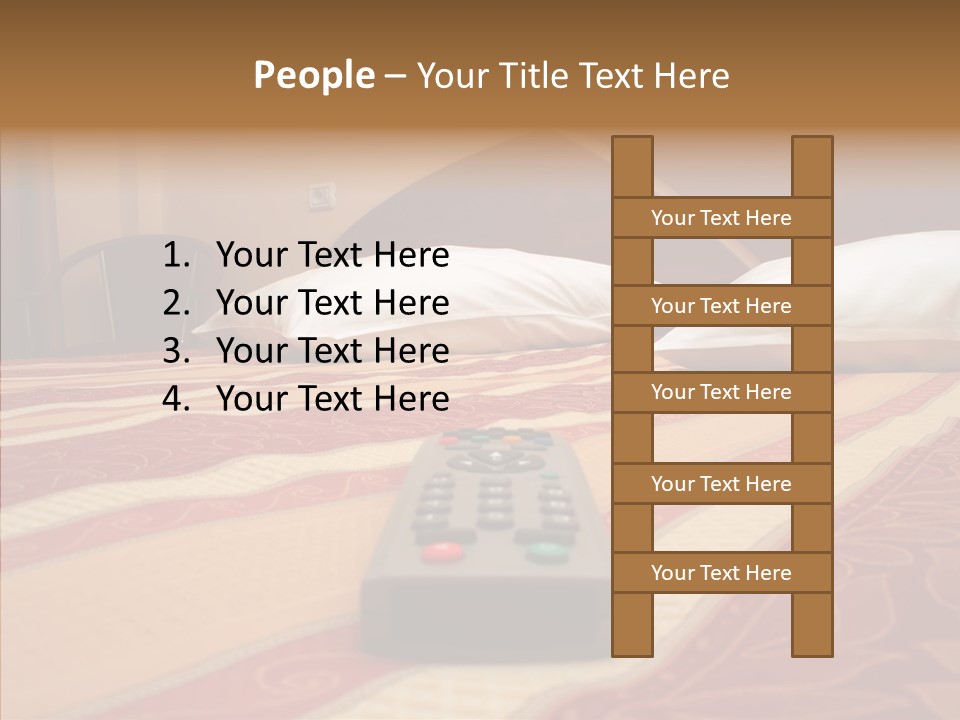 Bright Bedding Cozy PowerPoint Template