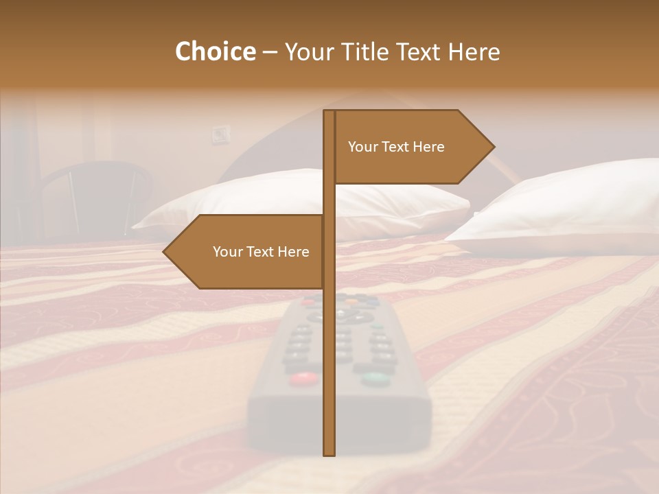 Bright Bedding Cozy PowerPoint Template