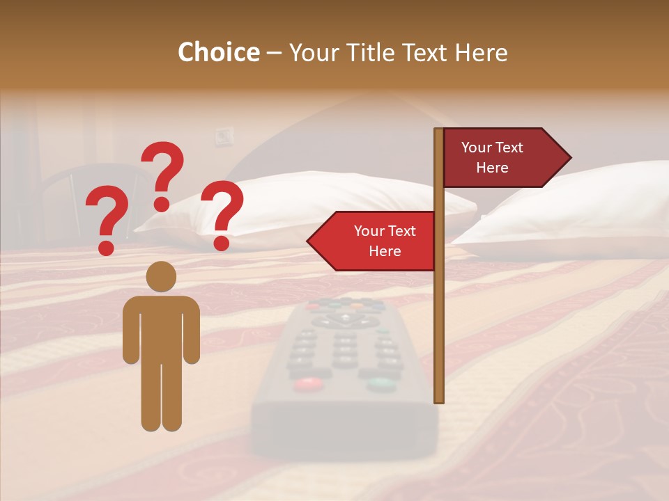 Bright Bedding Cozy PowerPoint Template