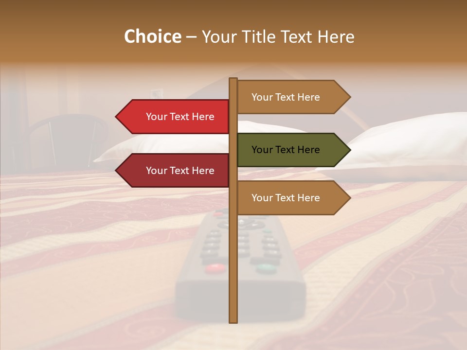 Bright Bedding Cozy PowerPoint Template