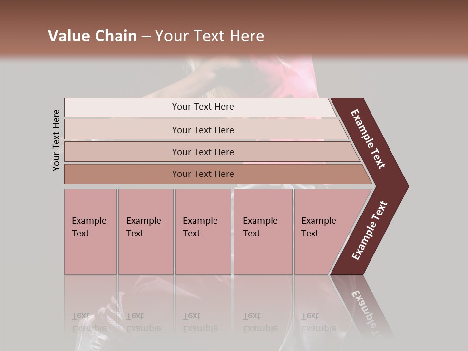 Aerobics Action Grace PowerPoint Template