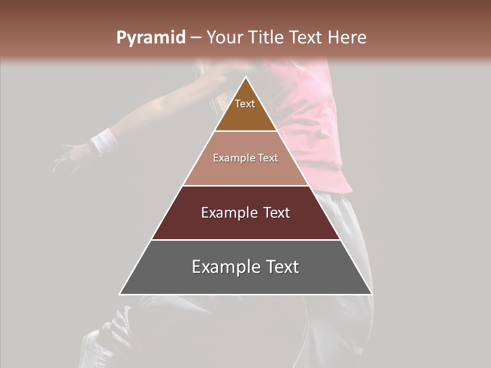 Aerobics Action Grace PowerPoint Template