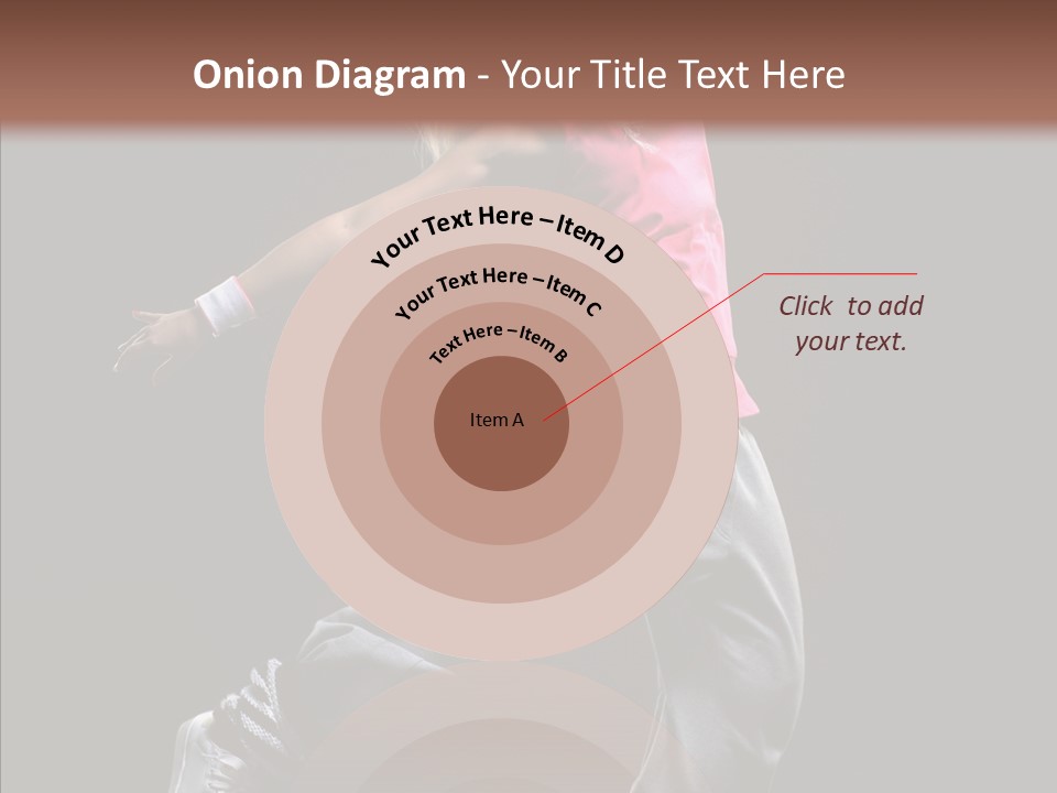 Aerobics Action Grace PowerPoint Template