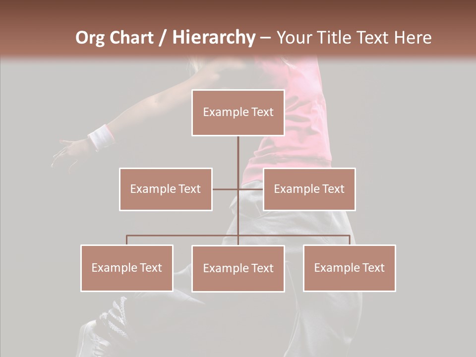 Aerobics Action Grace PowerPoint Template