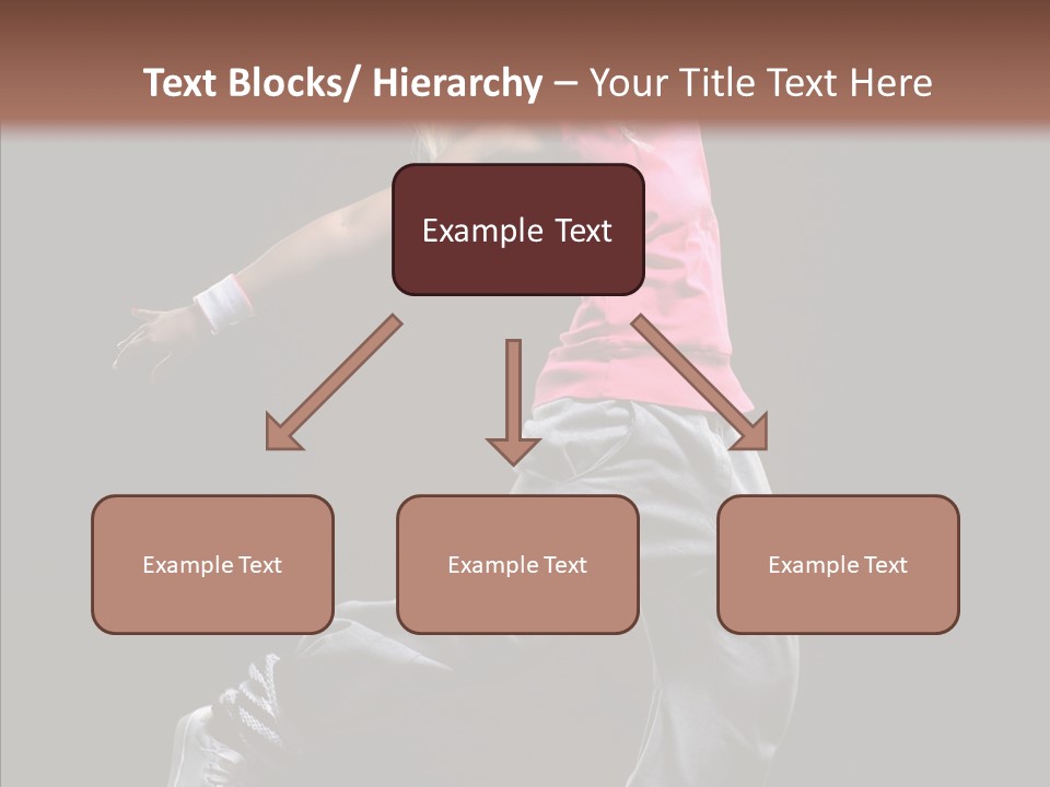 Aerobics Action Grace PowerPoint Template