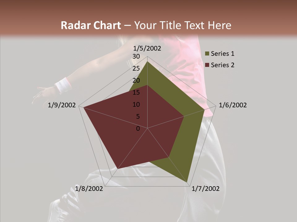 Aerobics Action Grace PowerPoint Template