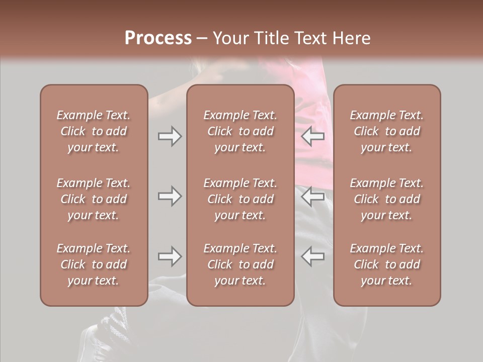Aerobics Action Grace PowerPoint Template