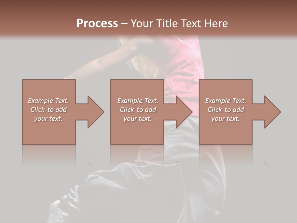 Aerobics Action Grace PowerPoint Template
