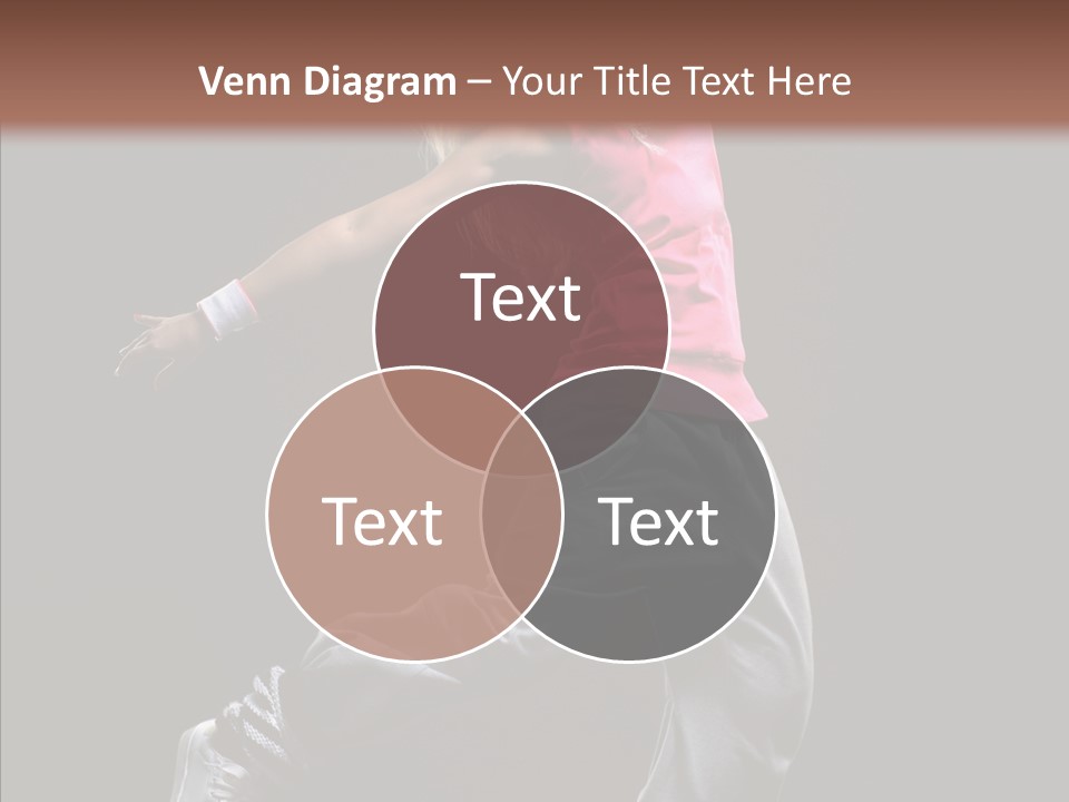 Aerobics Action Grace PowerPoint Template