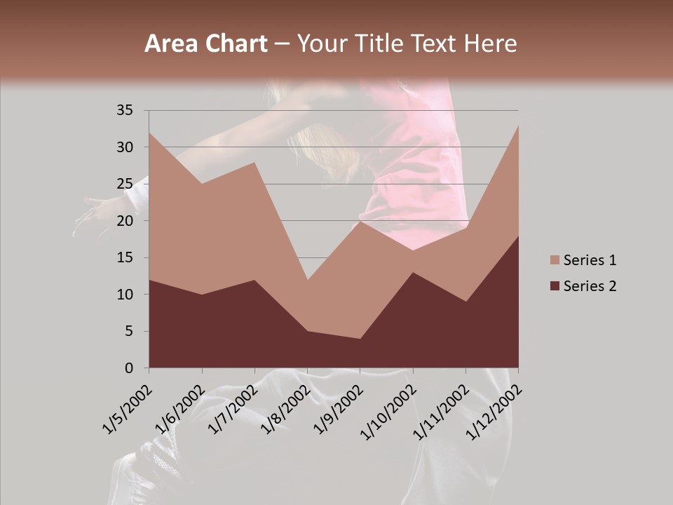 Aerobics Action Grace PowerPoint Template