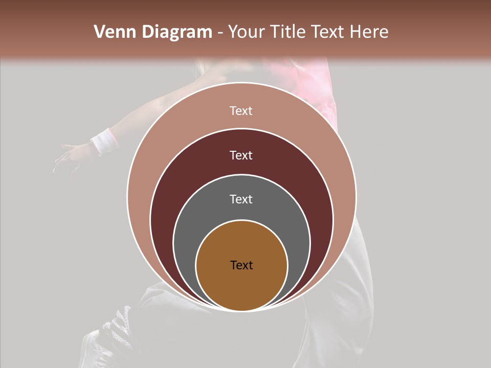 Aerobics Action Grace PowerPoint Template