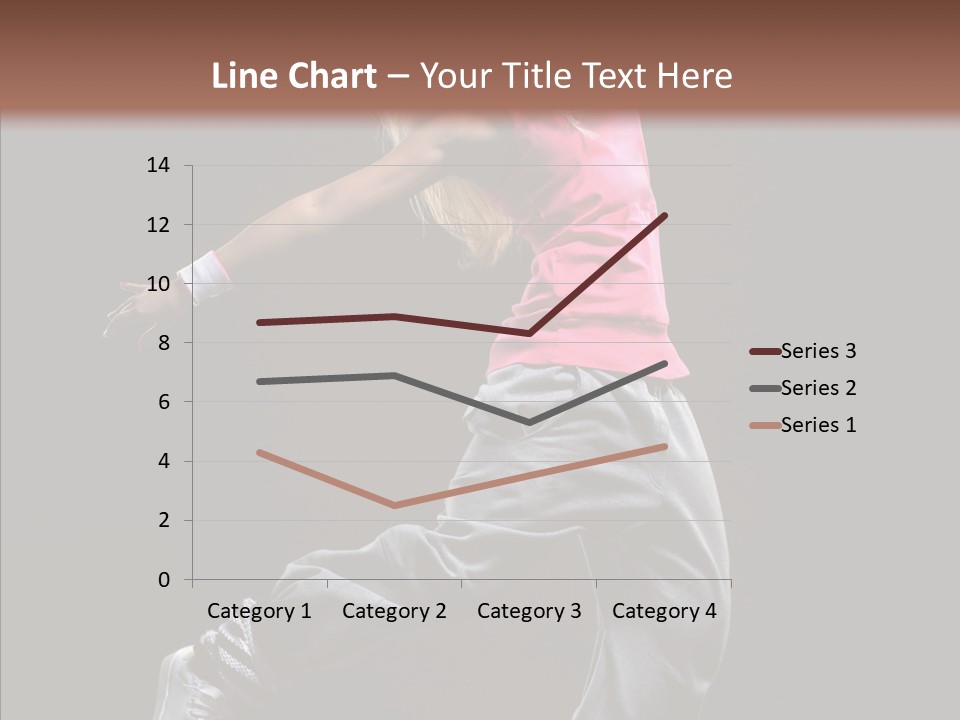 Aerobics Action Grace PowerPoint Template