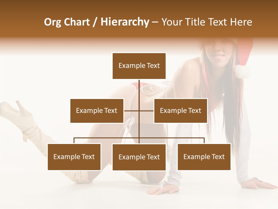 Hot Girl Hair PowerPoint Template