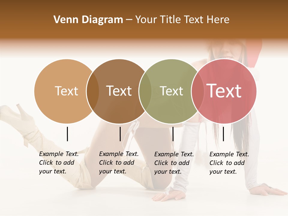 Hot Girl Hair PowerPoint Template