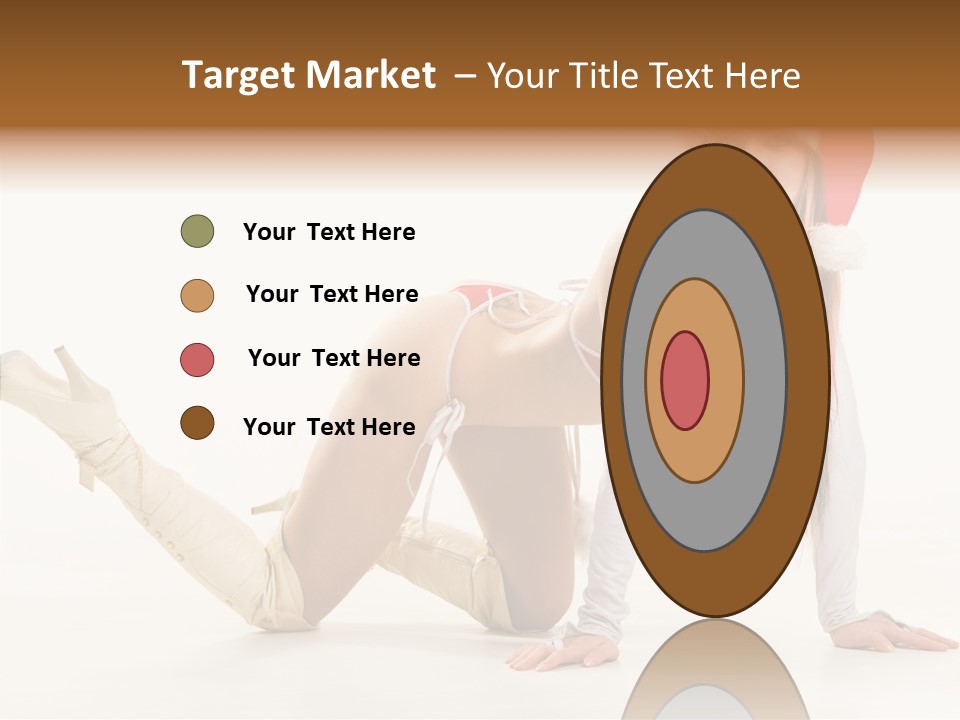 Hot Girl Hair PowerPoint Template