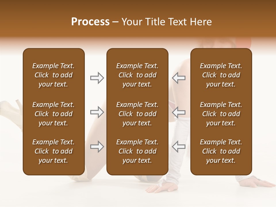 Hot Girl Hair PowerPoint Template