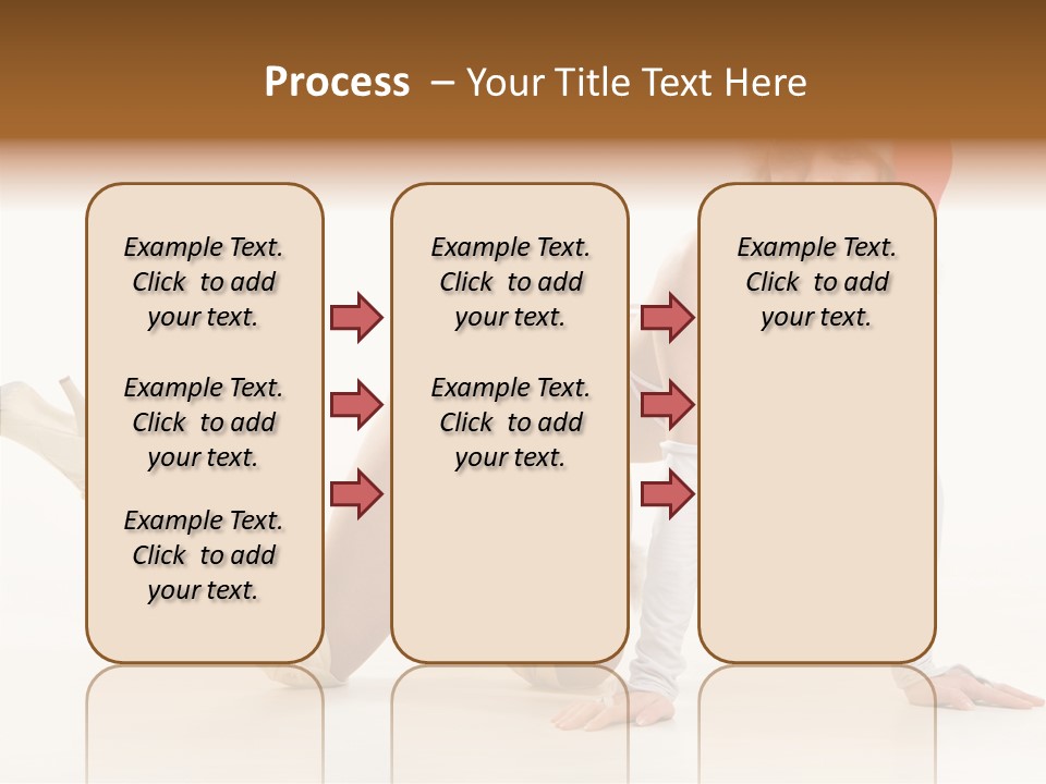 Hot Girl Hair PowerPoint Template