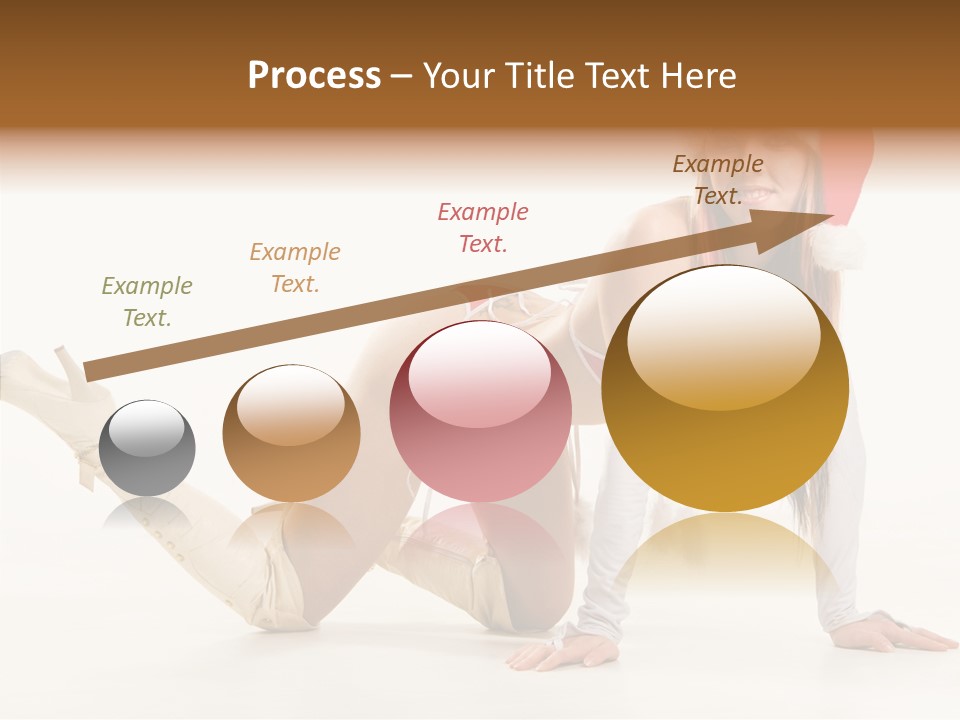 Hot Girl Hair PowerPoint Template