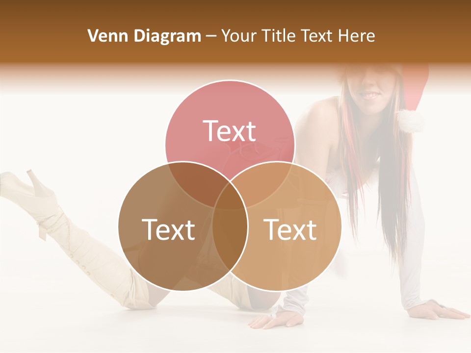 Hot Girl Hair PowerPoint Template