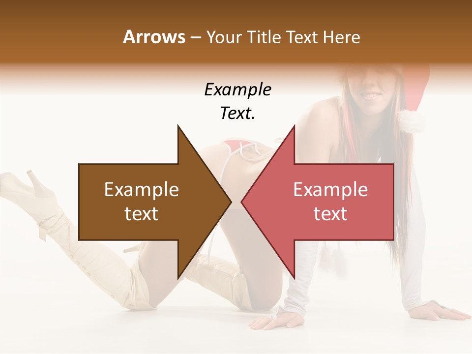 Hot Girl Hair PowerPoint Template