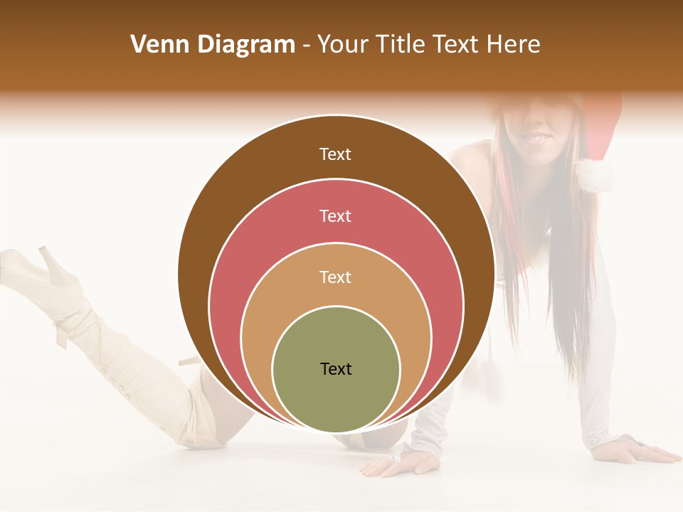 Hot Girl Hair PowerPoint Template