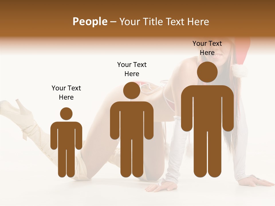 Hot Girl Hair PowerPoint Template