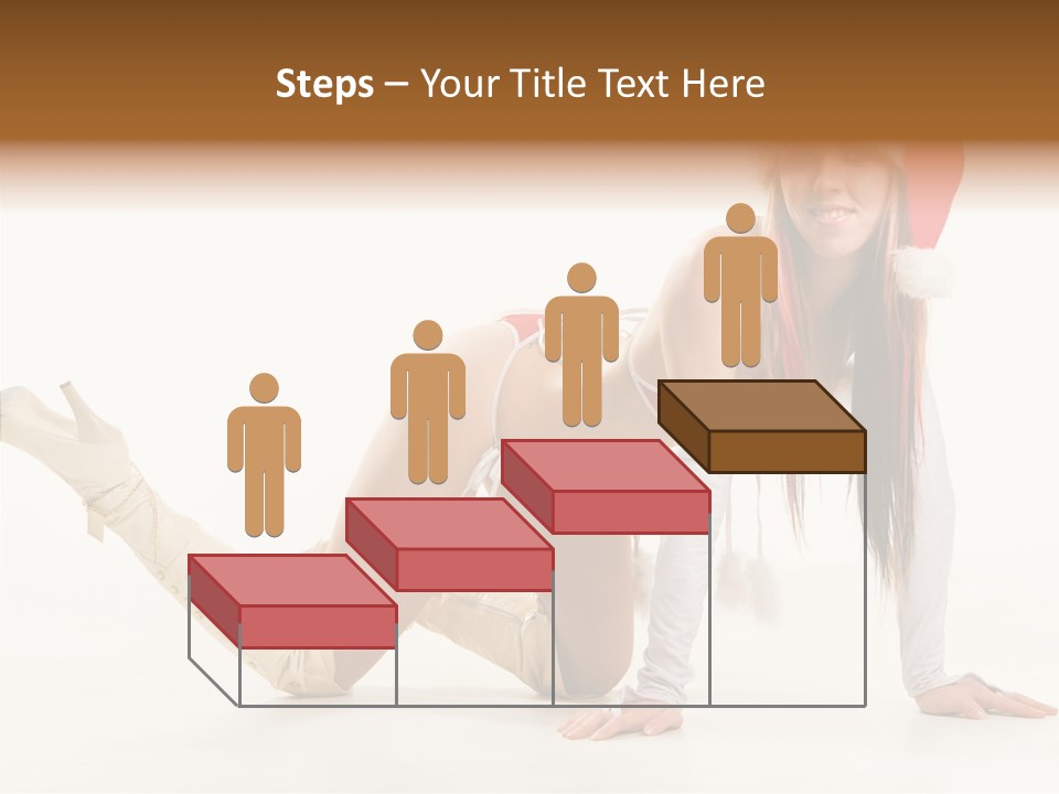 Hot Girl Hair PowerPoint Template