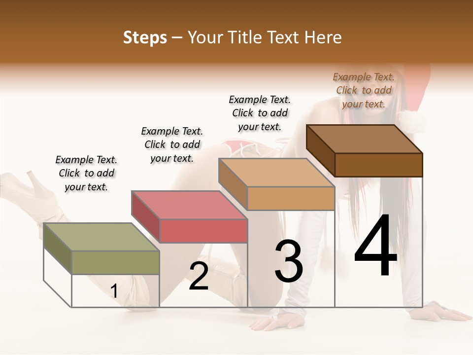 Hot Girl Hair PowerPoint Template