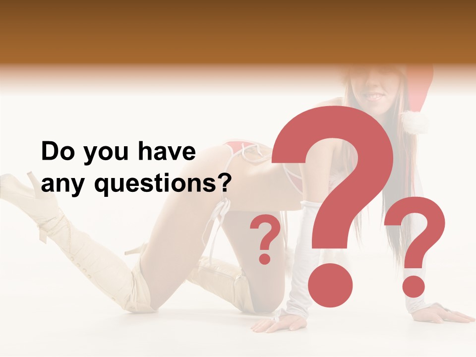 Hot Girl Hair PowerPoint Template