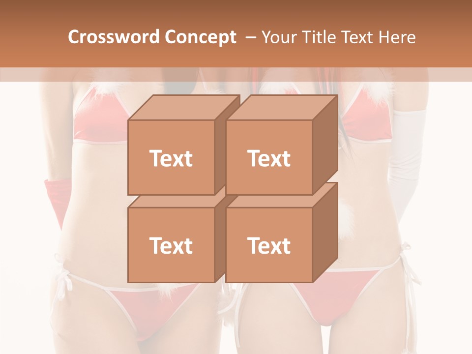 Santa Two Sensual PowerPoint Template