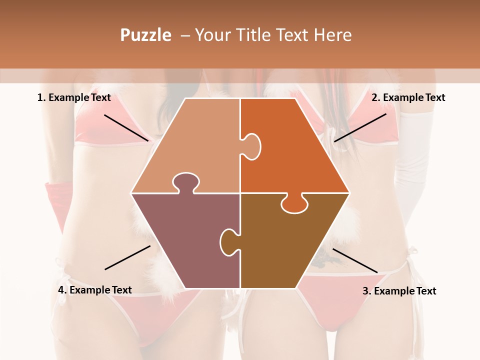 Santa Two Sensual PowerPoint Template