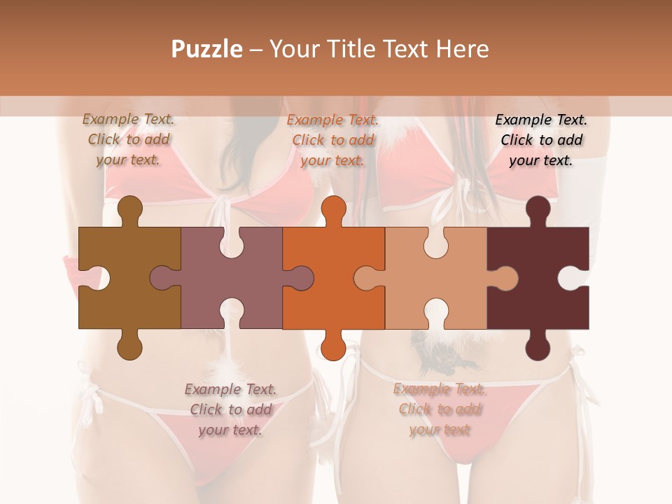 Santa Two Sensual PowerPoint Template