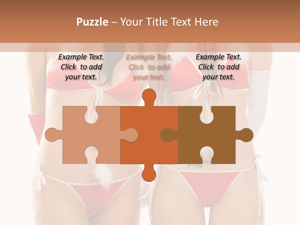 Santa Two Sensual PowerPoint Template