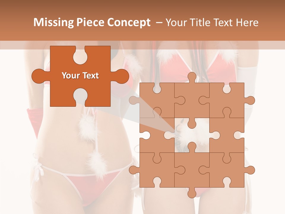 Santa Two Sensual PowerPoint Template