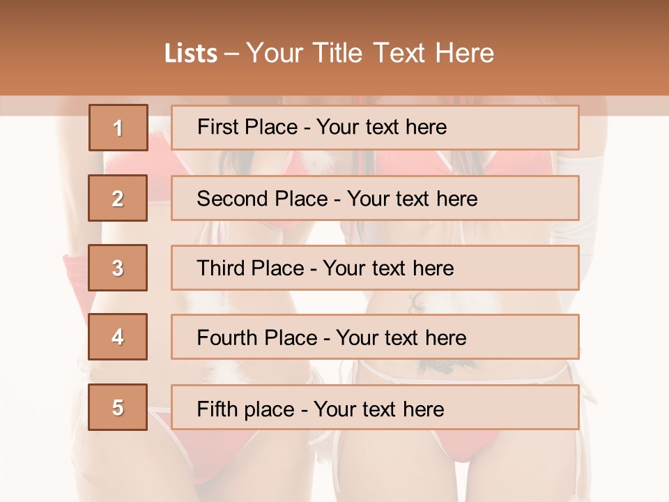 Santa Two Sensual PowerPoint Template