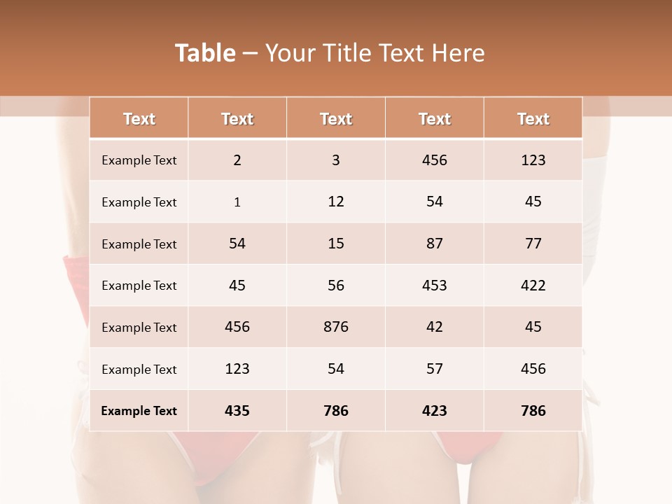 Santa Two Sensual PowerPoint Template